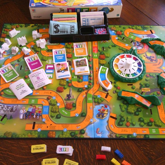 Vintage 1980s the Game of Life - Complete Milton Bradley "40th Anniversary" edit - Picture 3 of 16